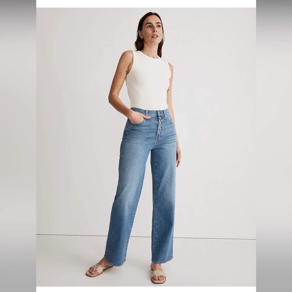 THE PERFECT VINTAGE STRAIGHT JEAN (Madewell New with Tag)